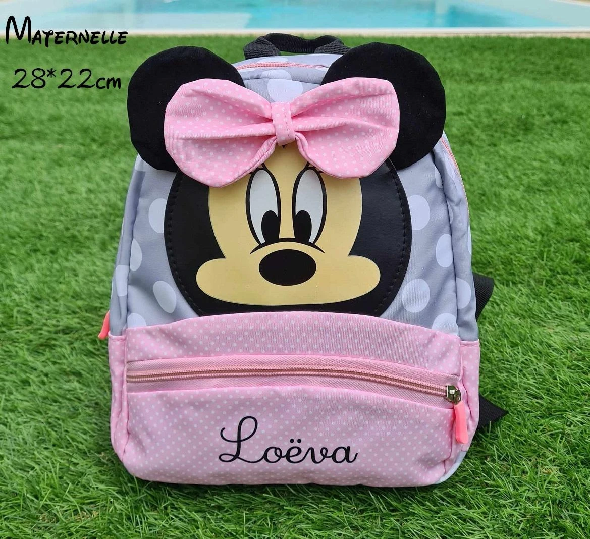 sac maternelle personnalisé minnie